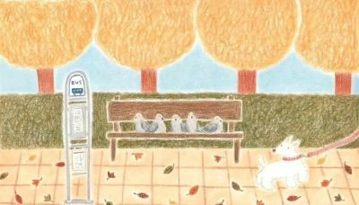 私藏宝藏插画师｜彩铅里的治愈小世界，看完心都化了 - 图画吧TUHUABA