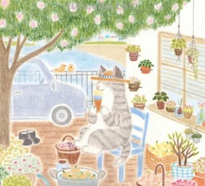 私藏宝藏插画师｜彩铅里的治愈小世界，看完心都化了 - 图画吧TUHUABA
