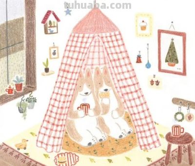 私藏宝藏插画师｜彩铅里的治愈小世界，看完心都化了 - 图画吧TUHUABA
