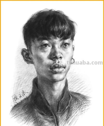 如何画好一张素描头像，主要问题解答在这里。 - 图画吧TUHUABA