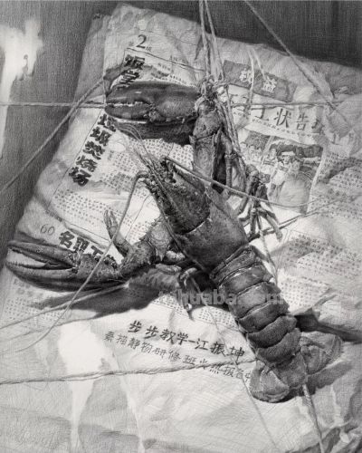 ​江振坤100素静物描作品 - 图画吧TUHUABA