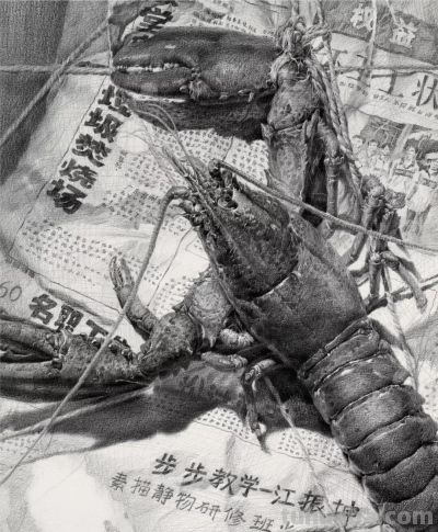 ​江振坤100素静物描作品 - 图画吧TUHUABA