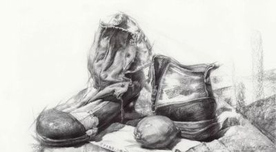 ​江振坤100素静物描作品 - 图画吧TUHUABA