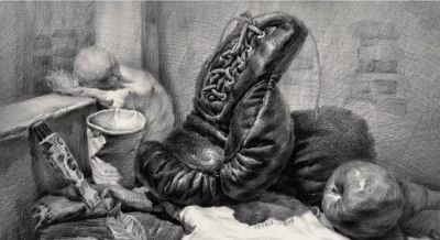 ​江振坤100素静物描作品 - 图画吧TUHUABA