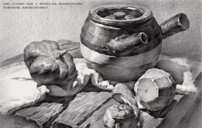 ​江振坤100素静物描作品 - 图画吧TUHUABA