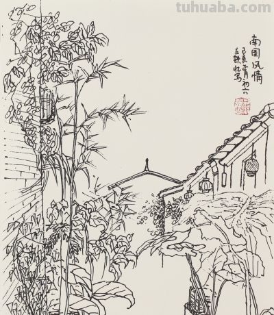 张立铁 硬笔速写偶得 - 图画吧TUHUABA