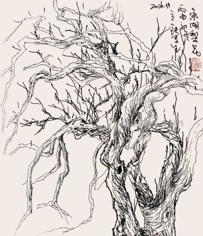 张立铁 硬笔速写偶得 - 图画吧TUHUABA