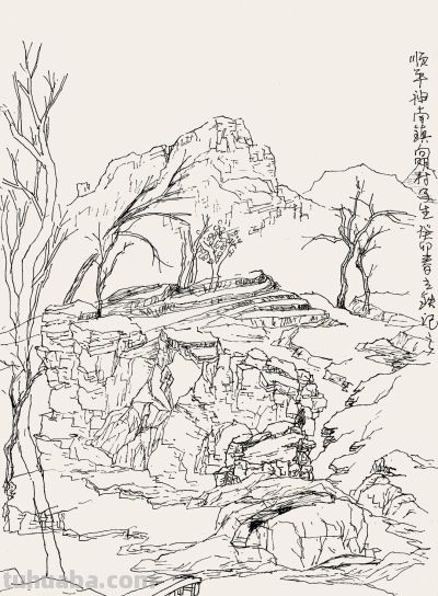 张立铁 硬笔速写偶得 - 图画吧TUHUABA