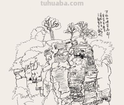 张立铁 硬笔速写偶得 - 图画吧TUHUABA