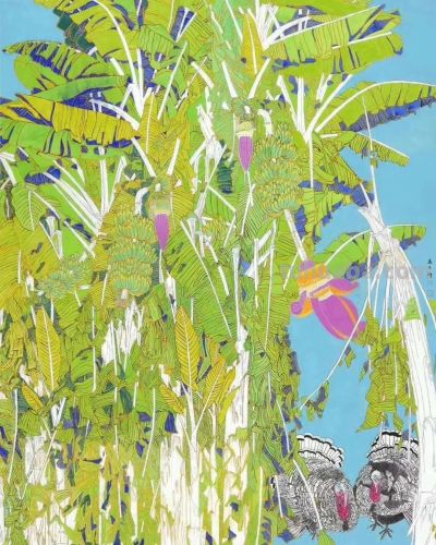 花鸟之语——色彩和线条的世界 - 图画吧TUHUABA