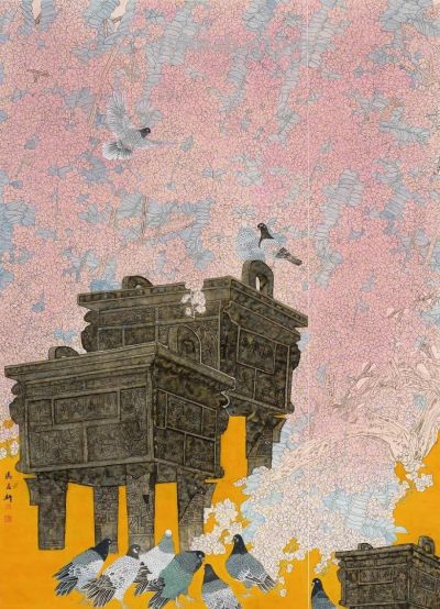 花鸟之语——色彩和线条的世界 - 图画吧TUHUABA