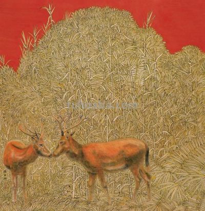 花鸟之语——色彩和线条的世界 - 图画吧TUHUABA