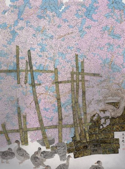 花鸟之语——色彩和线条的世界 - 图画吧TUHUABA