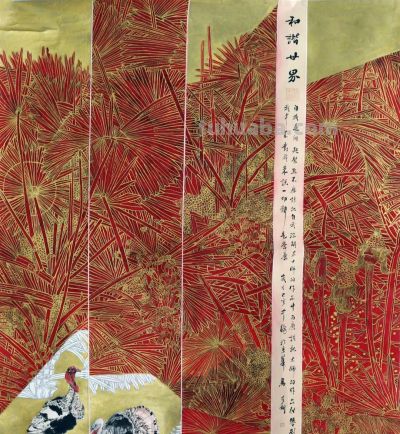 花鸟之语——色彩和线条的世界 - 图画吧TUHUABA