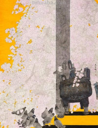 花鸟之语——色彩和线条的世界 - 图画吧TUHUABA