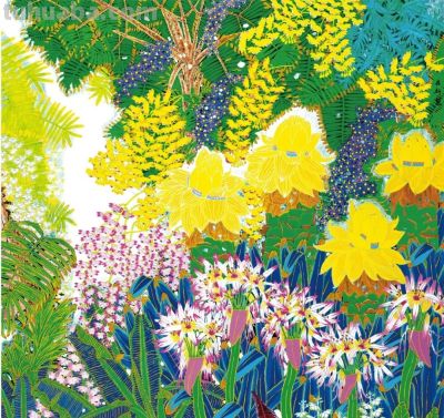 花鸟之语——色彩和线条的世界 - 图画吧TUHUABA