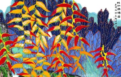 花鸟之语——色彩和线条的世界 - 图画吧TUHUABA