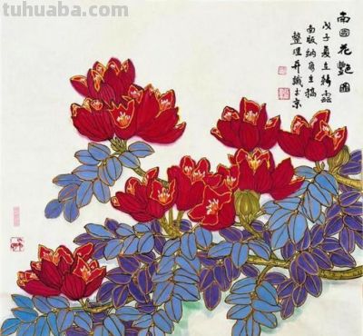 花鸟之语——色彩和线条的世界 - 图画吧TUHUABA