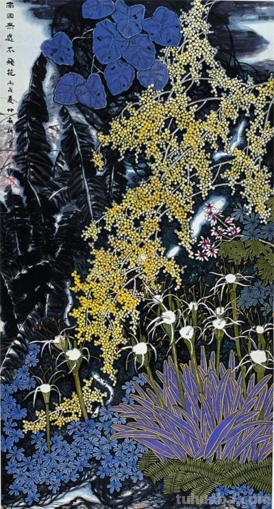 花鸟之语——色彩和线条的世界 - 图画吧TUHUABA