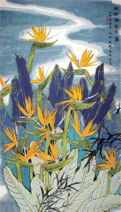 花鸟之语——色彩和线条的世界 - 图画吧TUHUABA