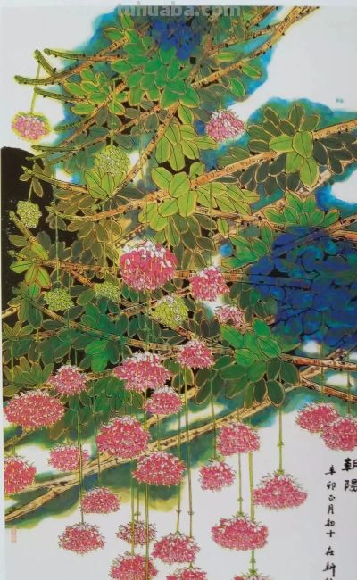 花鸟之语——色彩和线条的世界 - 图画吧TUHUABA