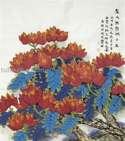 花鸟之语——色彩和线条的世界 - 图画吧TUHUABA