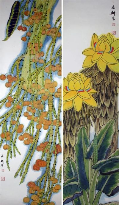 花鸟之语——色彩和线条的世界 - 图画吧TUHUABA