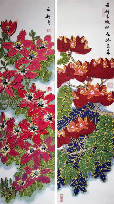 花鸟之语——色彩和线条的世界 - 图画吧TUHUABA