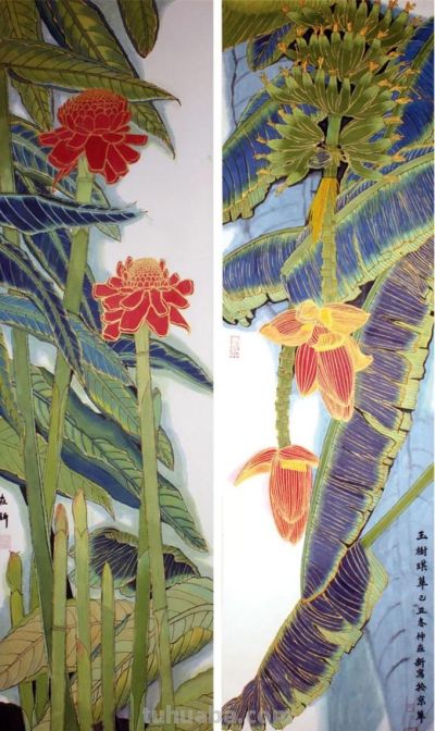 花鸟之语——色彩和线条的世界 - 图画吧TUHUABA