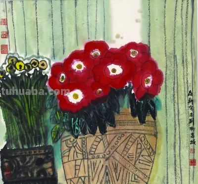 花鸟之语——色彩和线条的世界 - 图画吧TUHUABA