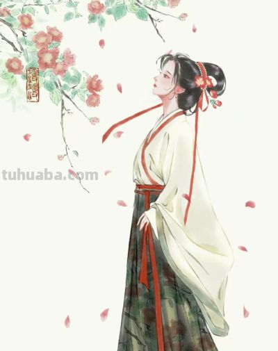 古风水彩：插画师用画笔还原仕女们的雅致日常与惊鸿瞬间 - 图画吧TUHUABA