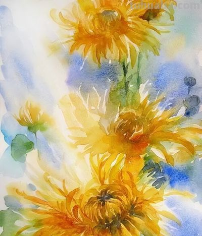 邂逅俄罗斯画家Stitch玛丽的水彩之美 - 图画吧TUHUABA