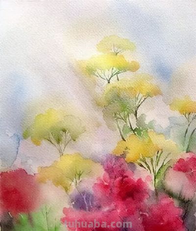 邂逅俄罗斯画家Stitch玛丽的水彩之美 - 图画吧TUHUABA