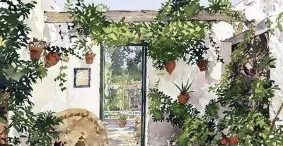 德国画家埃尔克·梅姆勒的水彩 - 图画吧TUHUABA