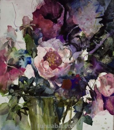 德国画家埃尔克·梅姆勒的水彩 - 图画吧TUHUABA