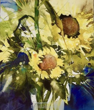 德国画家埃尔克·梅姆勒的水彩 - 图画吧TUHUABA