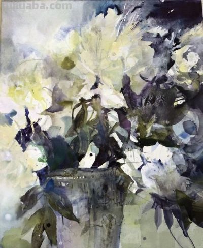 德国画家埃尔克·梅姆勒的水彩 - 图画吧TUHUABA