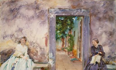 萨金特的水彩 - 图画吧TUHUABA