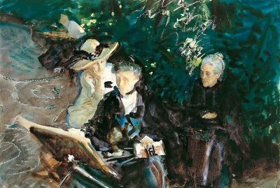 萨金特的水彩 - 图画吧TUHUABA