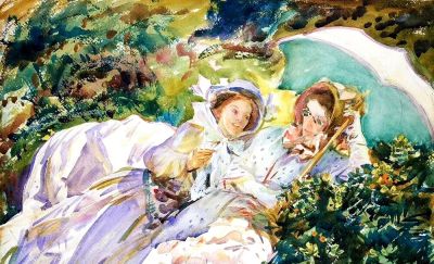 萨金特的水彩 - 图画吧TUHUABA