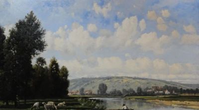 17位欧洲画家的20幅风景油画欣赏 - 图画吧TUHUABA