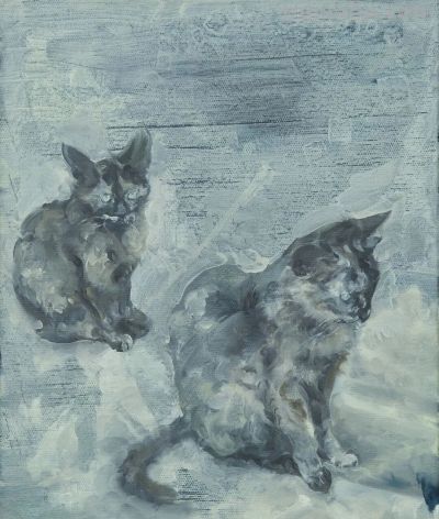 毛焰 2026油画新作 - 图画吧TUHUABA