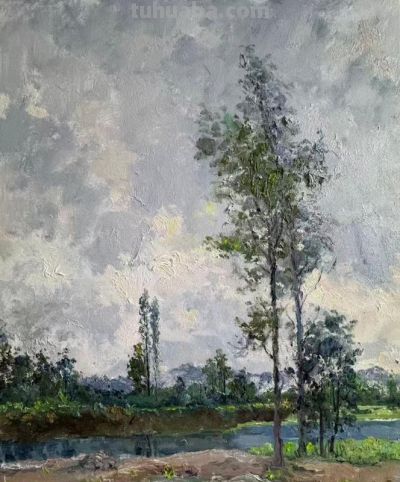 张利华2026春季油画写生作品欣赏 - 图画吧TUHUABA