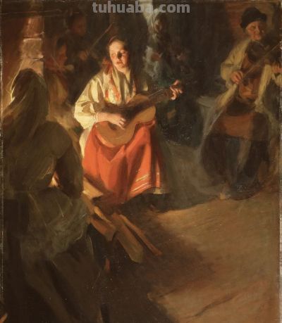 16幅 佐恩高清油画 | 瑞典著名画家 - 图画吧TUHUABA