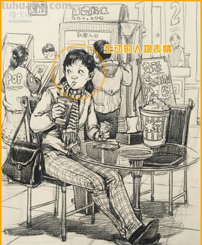 场景速写成功的四大要素你学会了吗？ - 图画吧TUHUABA