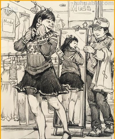 场景速写成功的四大要素你学会了吗？ - 图画吧TUHUABA