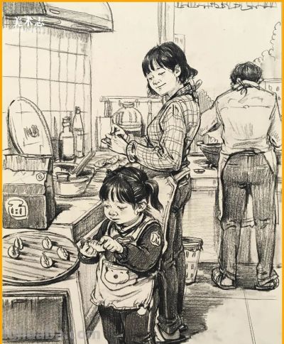 场景速写成功的四大要素你学会了吗？ - 图画吧TUHUABA