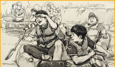 场景速写成功的四大要素你学会了吗？ - 图画吧TUHUABA