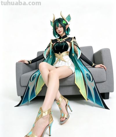 如何用自己的照片cos奈芙尔？|教程 - 图画吧TUHUABA