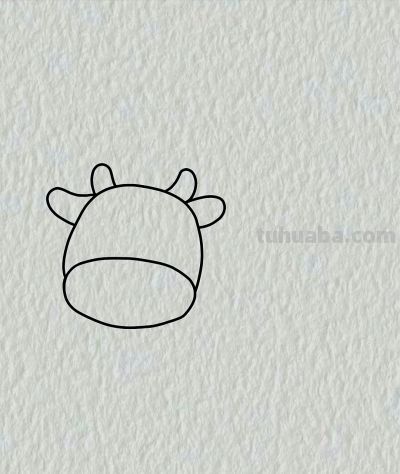 简笔画每日更新之可爱牛牛 - 图画吧TUHUABA